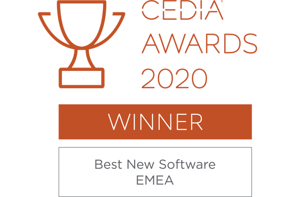 Trinnov Wins Best Software at CEDIA Awards 2020... logo