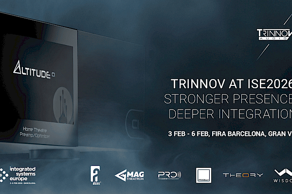 Trinnov at ISE 2026: Stronger Presence, Deeper Integration logo