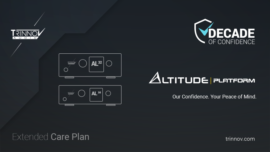 Preview image for blog post - Trinnov Introduces the Altitude Extended Care Plan