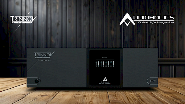 Audioholics Bench Tests the Amplitude16 logo