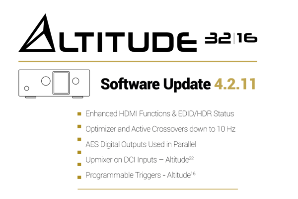 Trinnov Releases a Major Software Upgrade for Altitude Processors logo