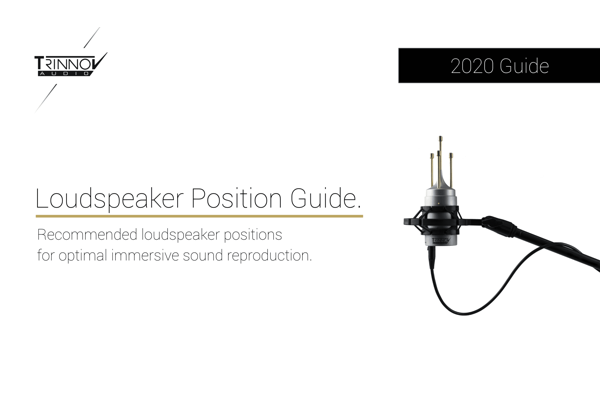 Trinnov Speaker Layout Guide logo