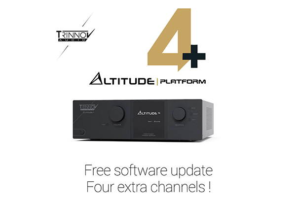 Trinnov announces 4 extra channels for the Altitude Platform logo