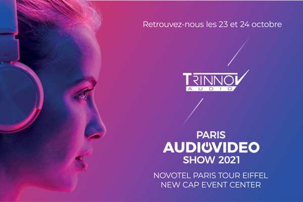 Trinnov exhibits at the Paris Audio Video Show logo