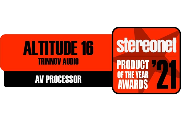 Altitude<sup>16</sup> gets Product of the Year Award from stereonet (Australia) logo
