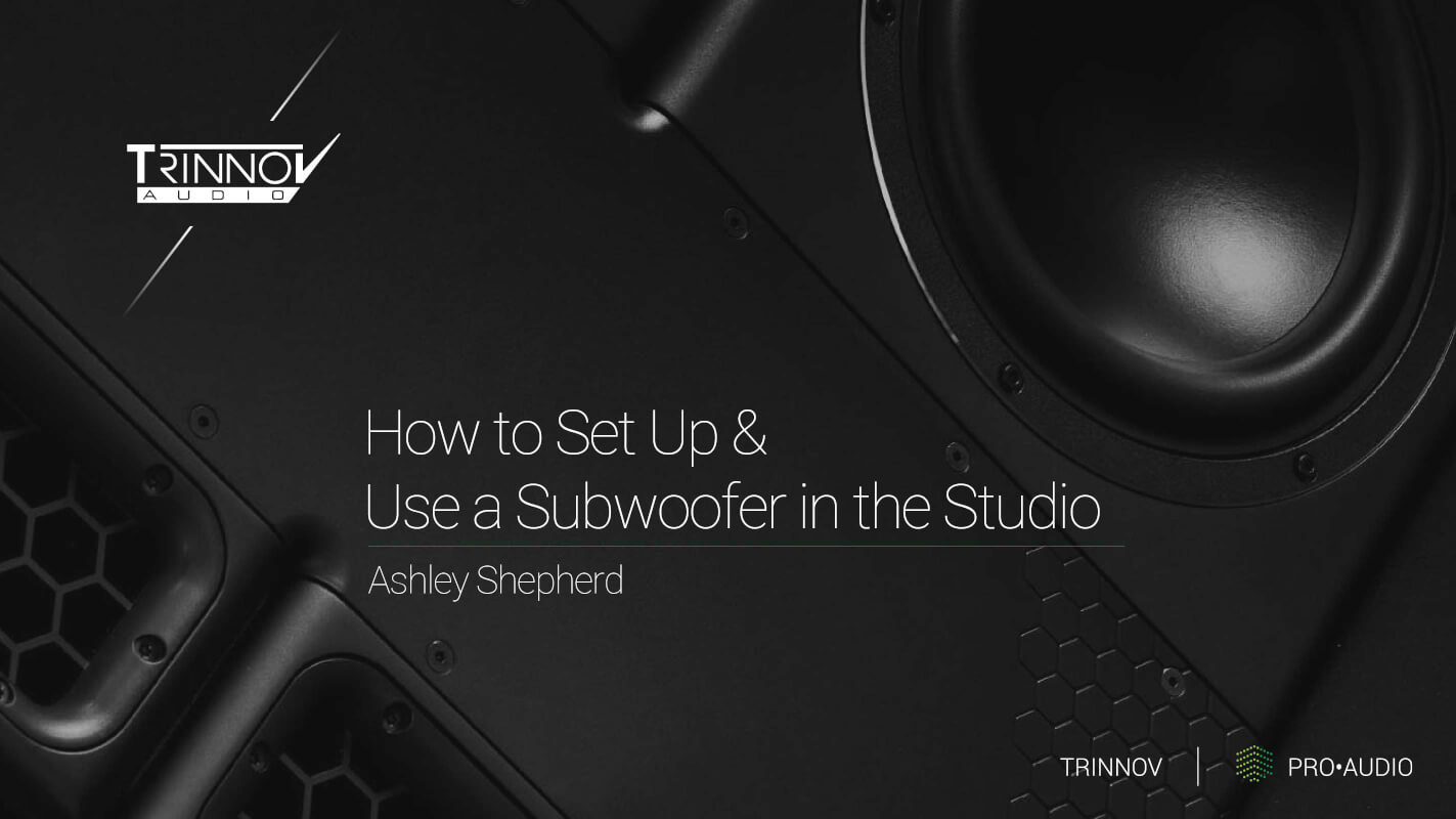 Setting up a subwoofer online