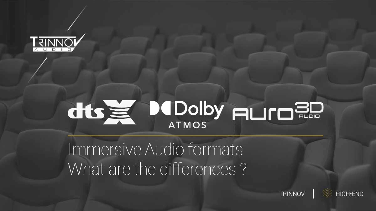 Dolby Atmos for a 3D sound experience