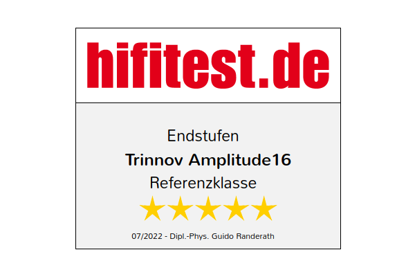 Hifitest.de rewards the Amplitude<sup>16</sup> (Germany) logo