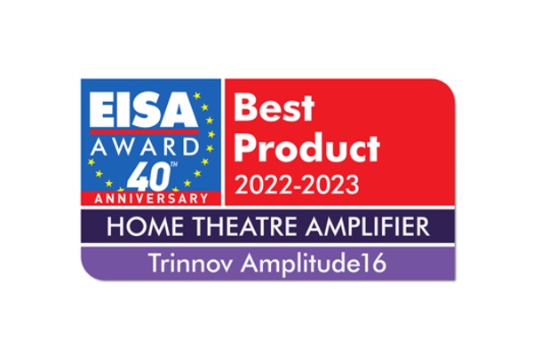 The Amplitude<sup>16</sup> wins an EISA Award (EU)... logo