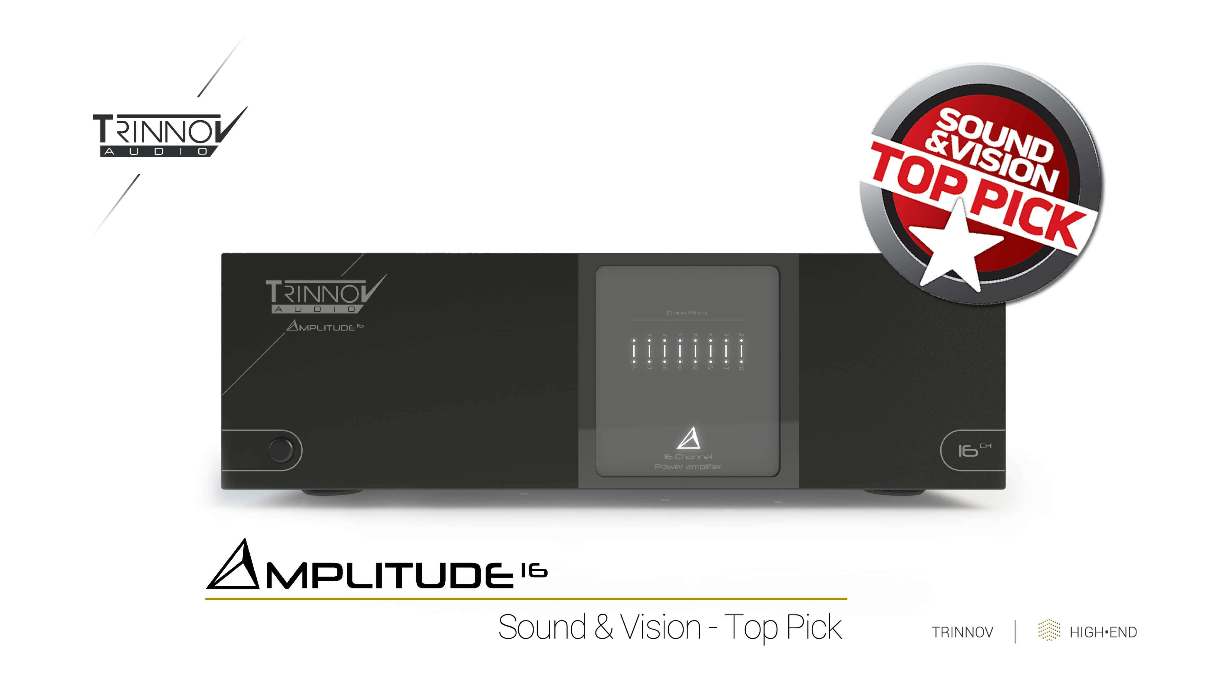 Trinnov | US Magazine Sound & Vision gives the Amplitude16 a Top Pick A