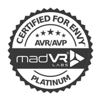 MadVR Certified for Envy Logo