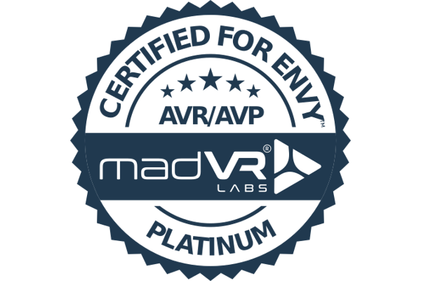 The Altitude platform is Platinum Certified for MadVR Envy logo