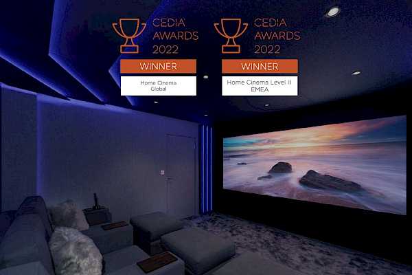 Cinema Lusso: CEDIA Awards 2022 Winner logo