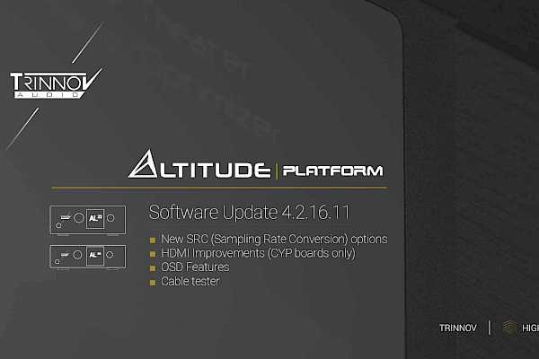 New Software update for the Altitude Platform logo