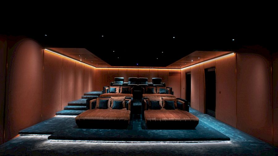 "Orange" Home Cinema Project in Ahmedabad