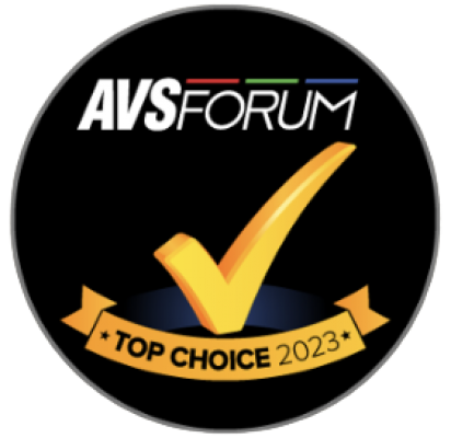 Amplitude<sup>16</sup> is AVSForum's Top
Choice 2023... logo