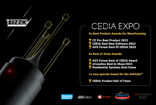 Trinnov receives 7 awards at CEDIA 2023 Preview Image