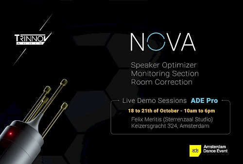 Trinnov to showcase Nova at Amsterdam Dance Event 2023 Preview Image
