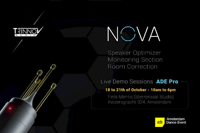 Trinnov to showcase Nova at Amsterdam Dance Event 2023 logo